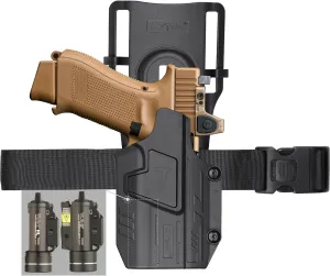 CYTAC Mega-Fit Light Holster Compatible with Streamlight TLR-2/TLR-1 HL, Right