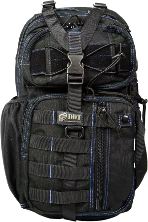 DDT Death Dealer Tactical Assassin Sling EDC Bag (Blueline)