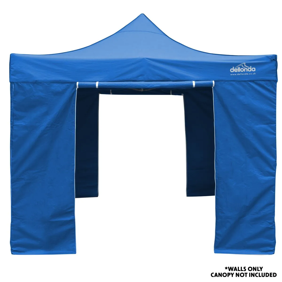 Dellonda Side Walls/Doors/Windows for Gazebo/Marquee Fits 2 x 2m Models - Blue