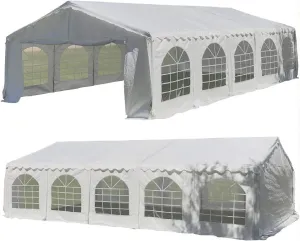 DELTA 32'x20' Budget PE Party Tent, Wedding Tent, Outdoor Event Canopy, Carpas para Fiestas with Waterproof Top
