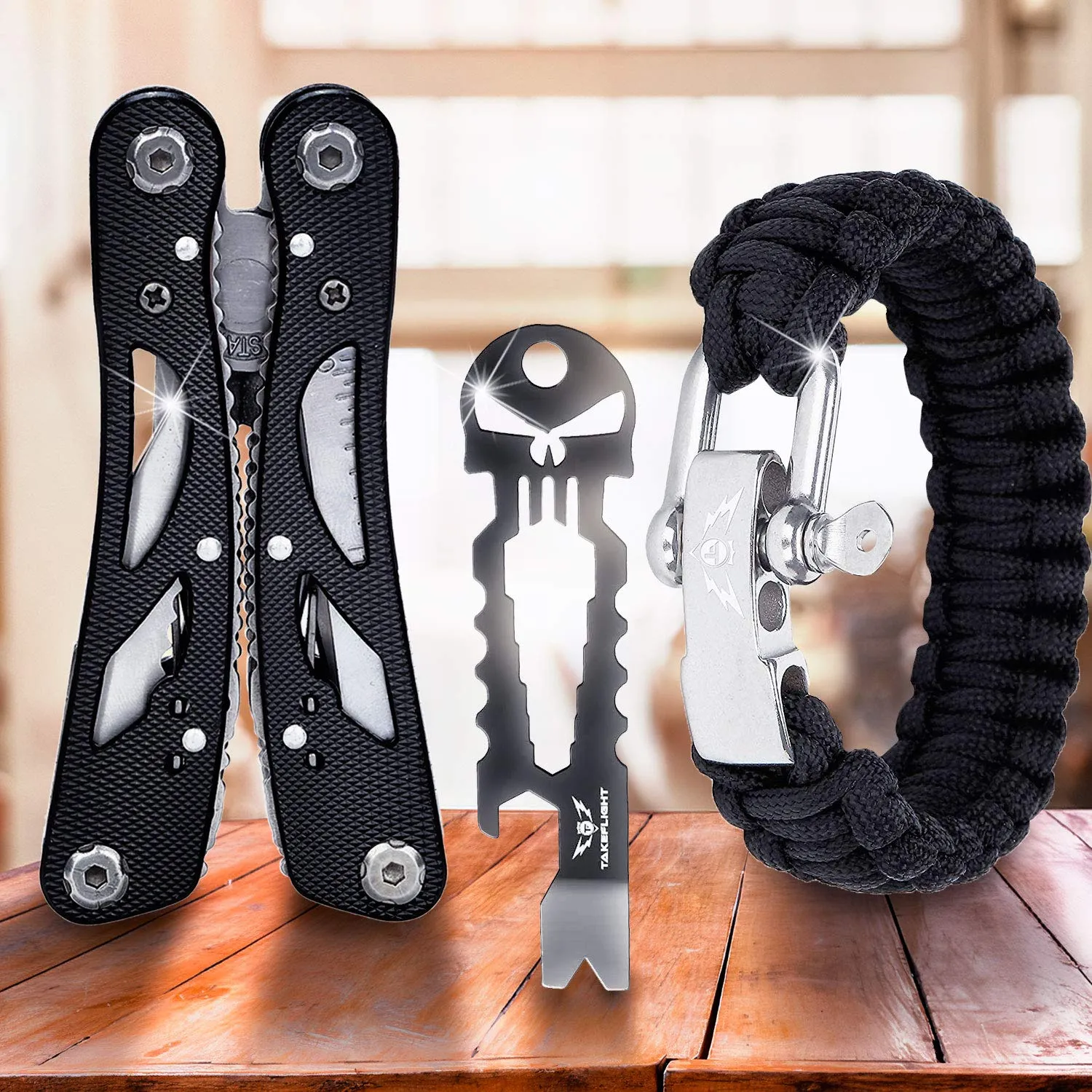 Deluxe Multi Tool Survival Gear Kit