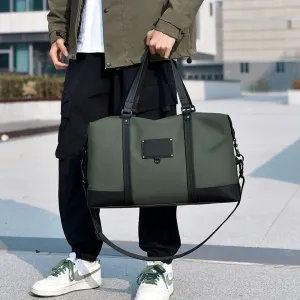 Duffle Bag Business Travel Bag Short Trip Luggage Crossbody Bag Shoulder Leisure Bag for Travel, Workout(Green)