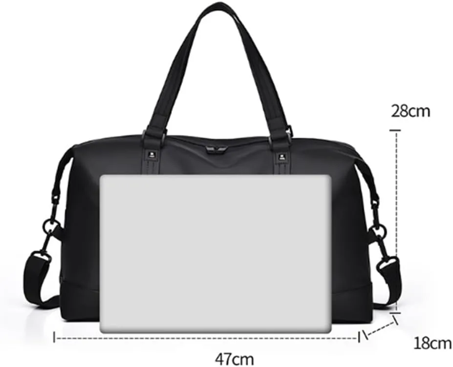 Duffle Bag Business Travel Bag Short Trip Luggage Crossbody Bag Shoulder Leisure Bag for Travel, Workout(Green)