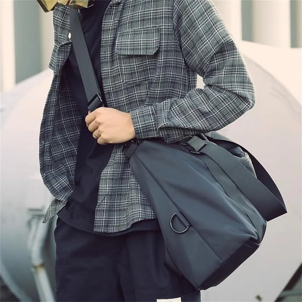 Duffle Bag Men's Business Travel Portable Shoulder Luggage Bag for Travel, Workout