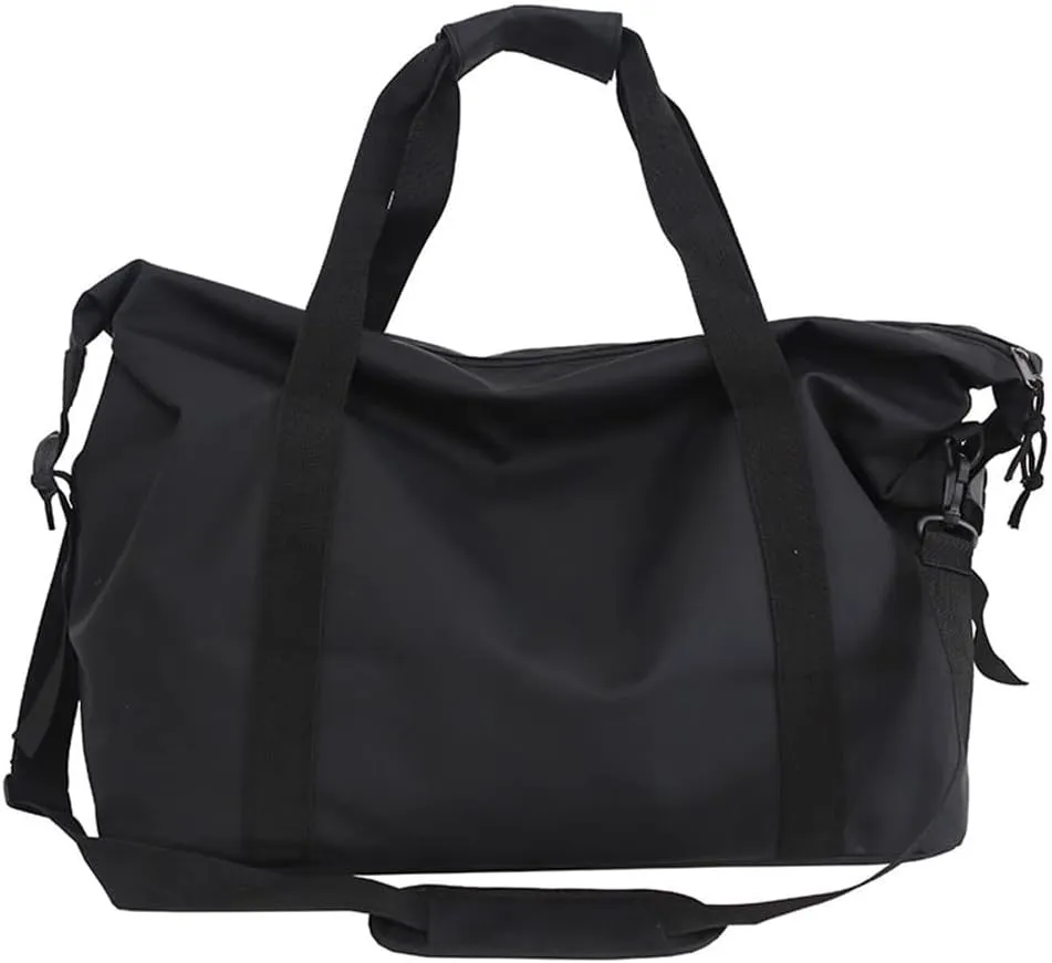 Duffle Bag Short Distance Business Trip Travel Men's Handbag Travel Luggage Bag for Travel, Workout(Black)