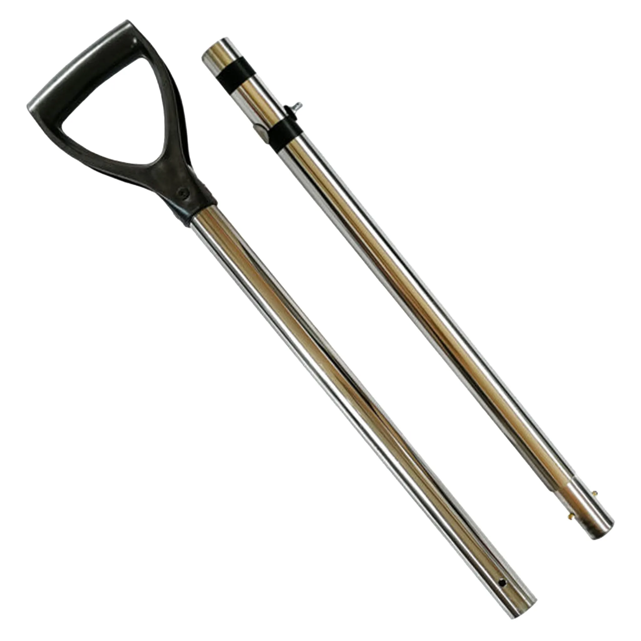 Dune Scoops Large & Strong Collapsible Stainless Steel Handle Universal Pole for Dune Metal Detector Sand Scoops