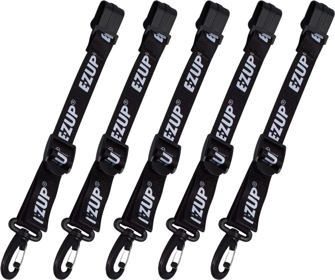 E-Z Hanging Clips for Canopy, Set of 5, Black
