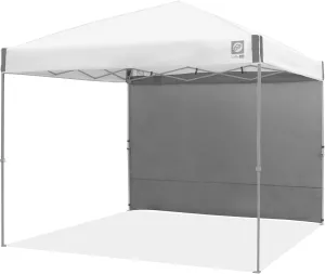 E-Z UP 10' Value Sidewall for Ambassador or Envoy Canopies, Steel Grey