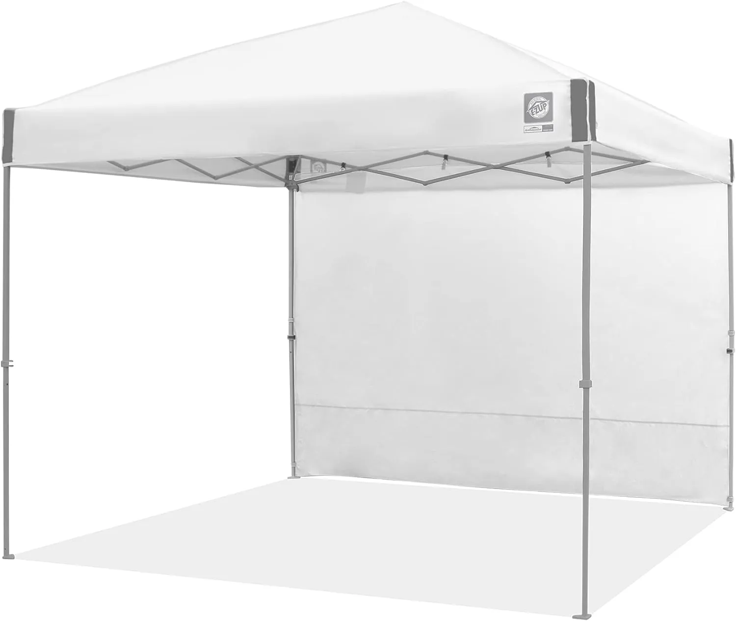 E-Z UP 10' Value Sidewall for Ambassador or Envoy Canopies, White (Canopy/Shelter NOT Included)