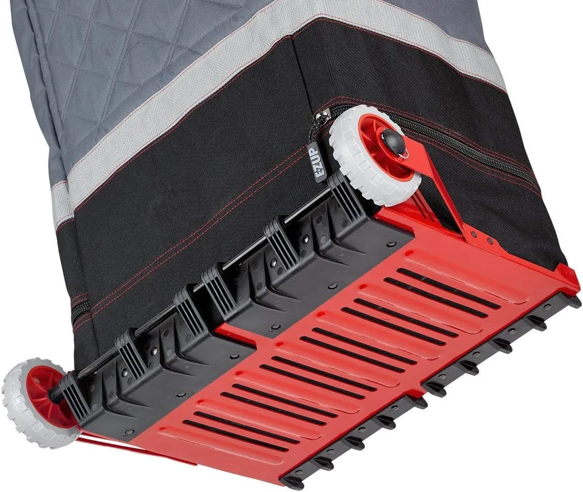 E-Z UP Deluxe Wide-Trax Roller Bag (13.25" x 13" x 65"), fits 10' x 10' Endeavor Shelter with Octagonal-Legged Aluminum Frame