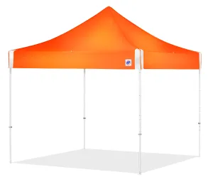 E-Z UP Hi Viz 10' x 10' Utility Shelter - Orange