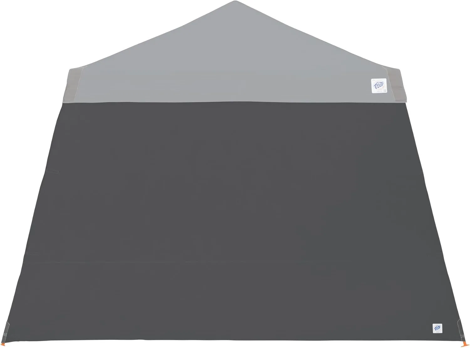 E-Z UP Single Sidewall, Fits 10' Angled Leg, Truss Clip Attachment, Gray