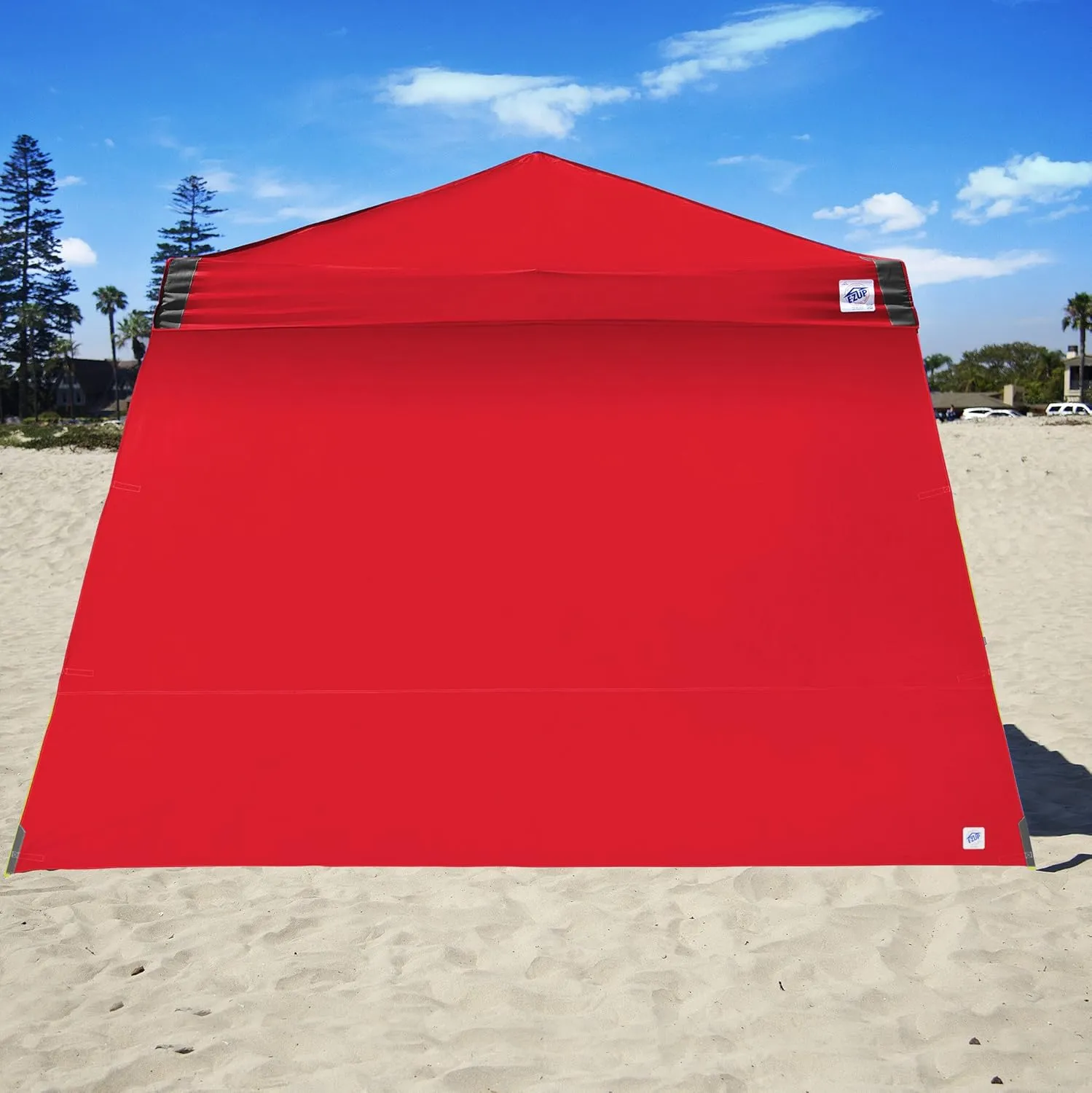 E-Z UP Single Sidewall with Screened Window, Fits 10' Angled Leg, Truss Clip Attachment, Punch