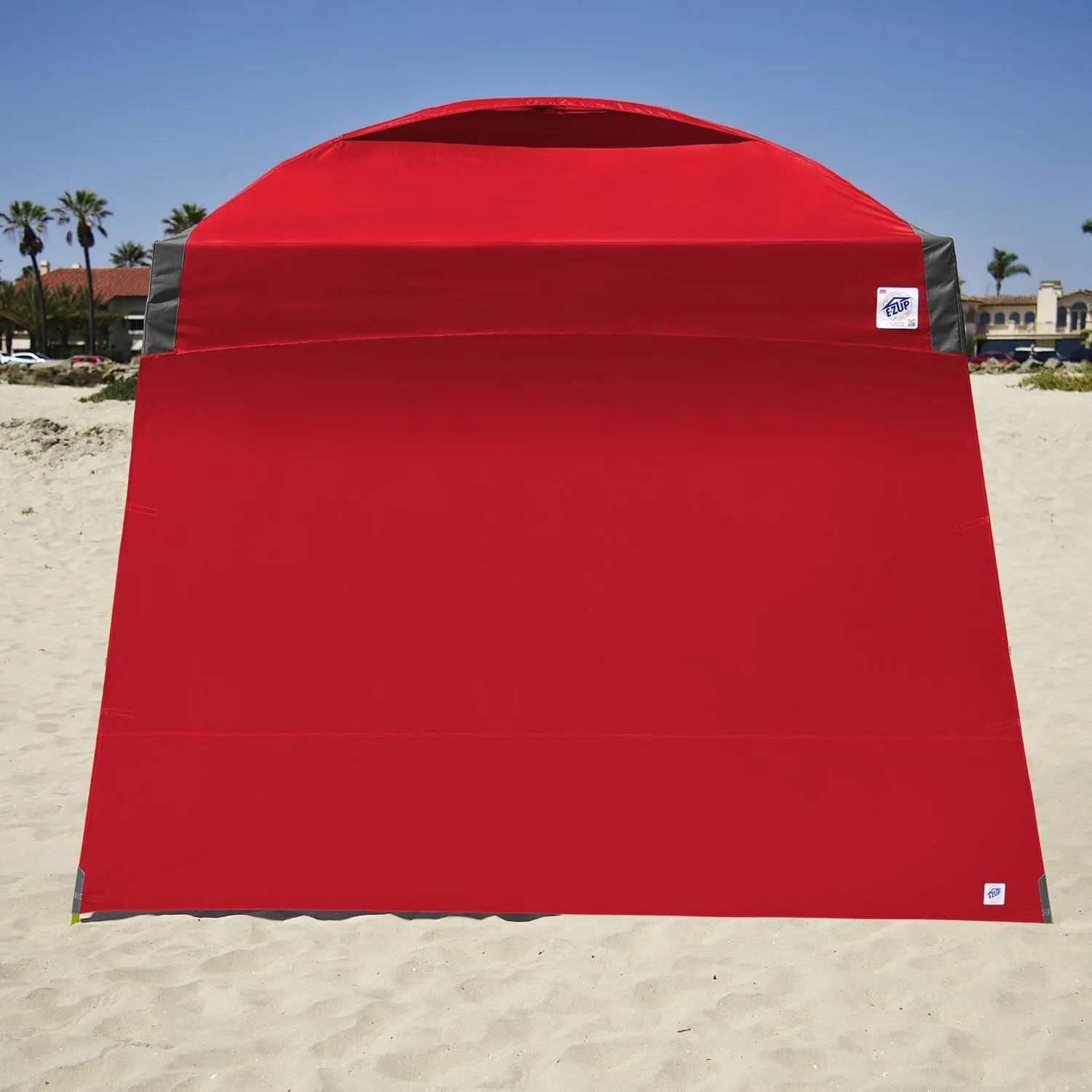 E-Z UP Single Sidewall with Screened Window, Fits 10' Angled Leg, Truss Clip Attachment, Punch