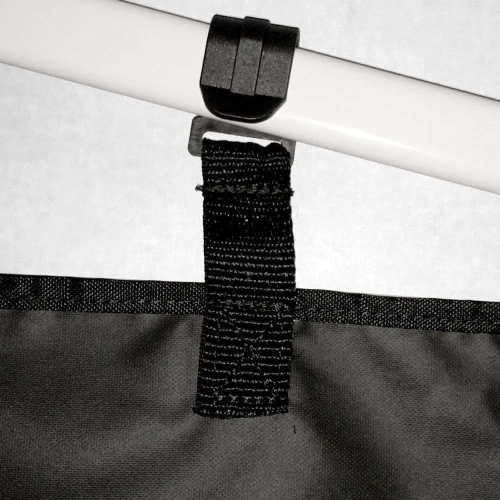 E-Z UP Single Sidewall with Screened Window, Fits 10' Angled Leg, Truss Clip Attachment, Punch
