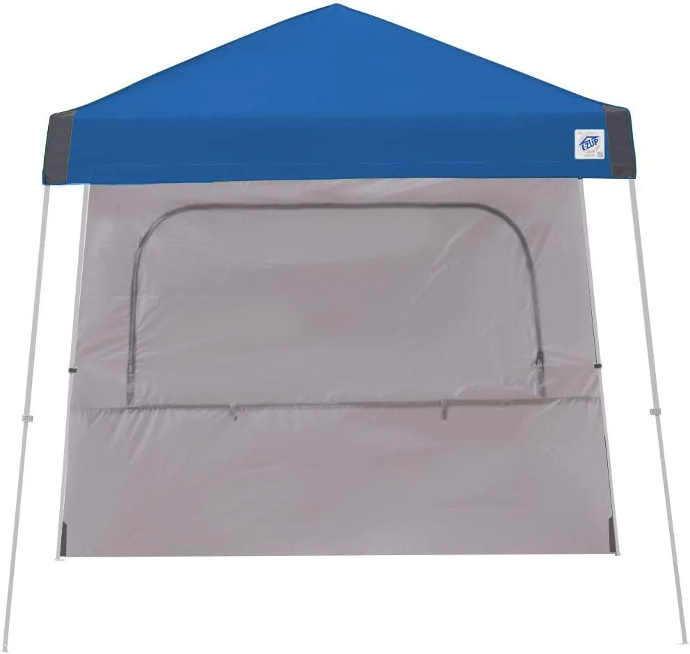 E-Z UP Single Sidewall with Screened Window, Fits 12' Angled Leg, Truss Clip Attachment, Royal Blue