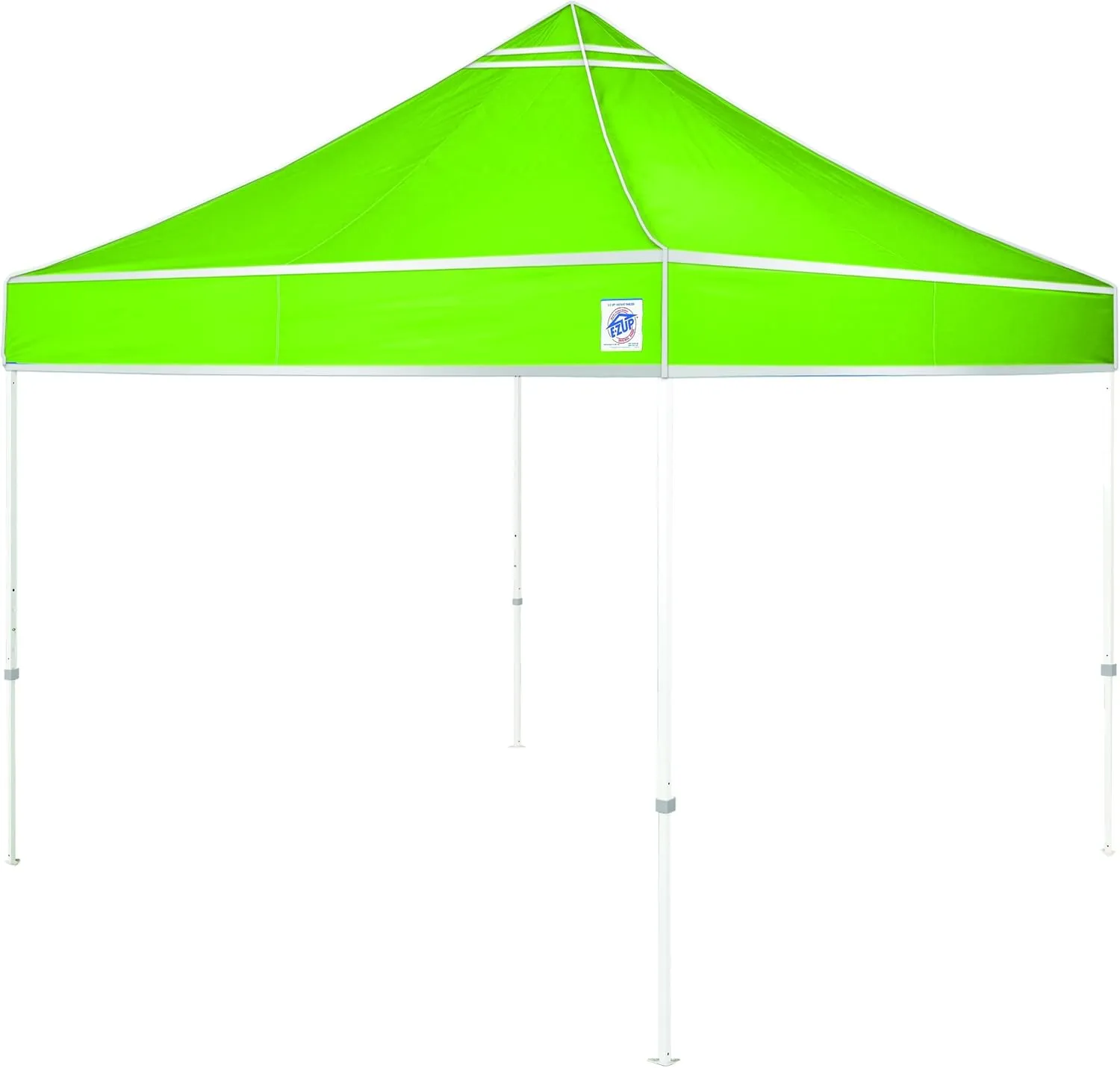 E-Z UP Utility Instant Shelter, Hi Viz Green, 10 by 10-Inch