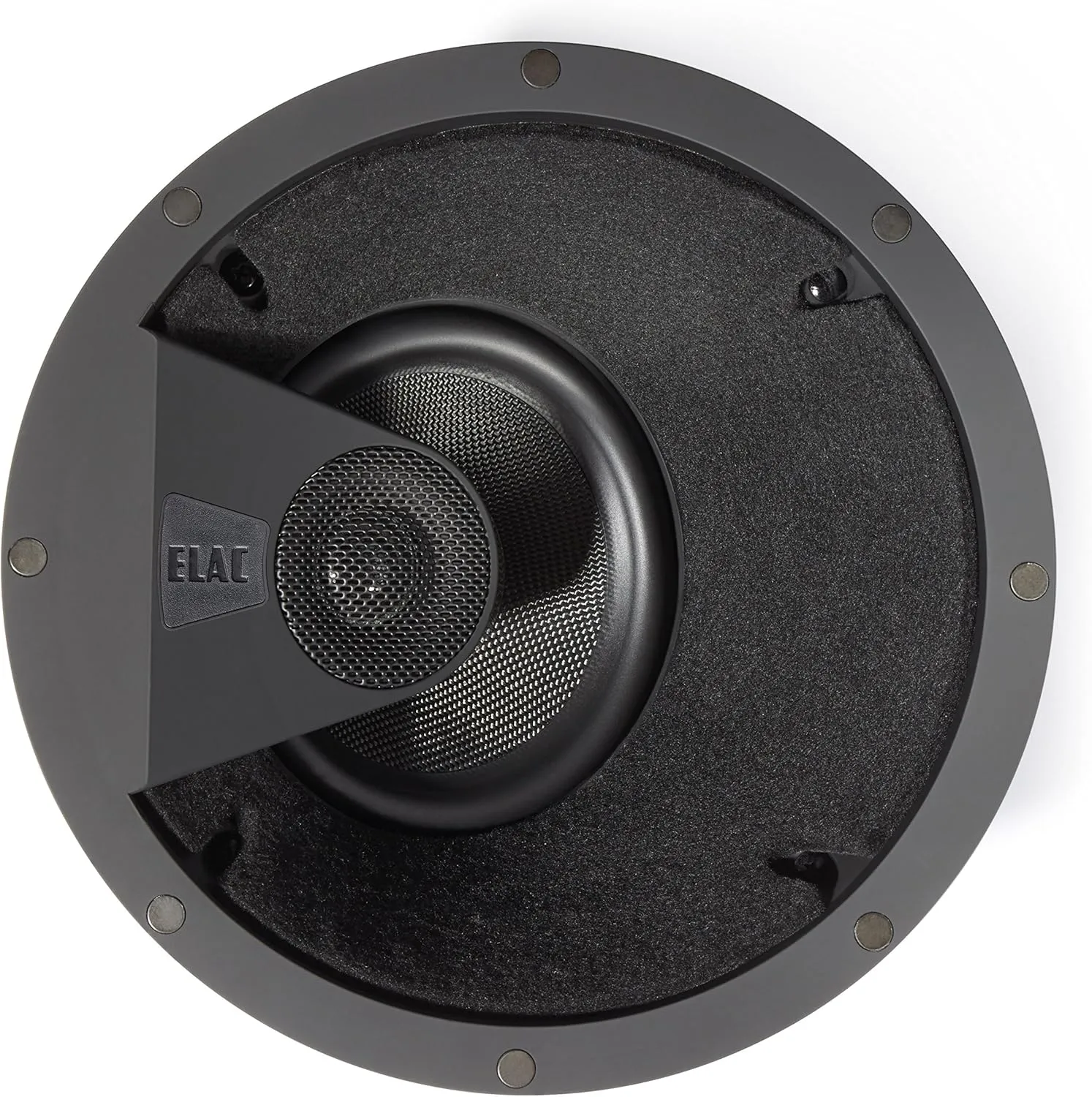 Elac - Debut IC-DT61-W Custom in-Ceiling Home Theater Speaker (Ea) Black