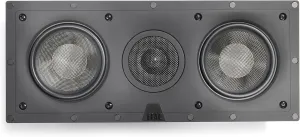 Elac - Debut IW-DC51-W Custom in-Wall Center Channel Speaker (Ea), Black