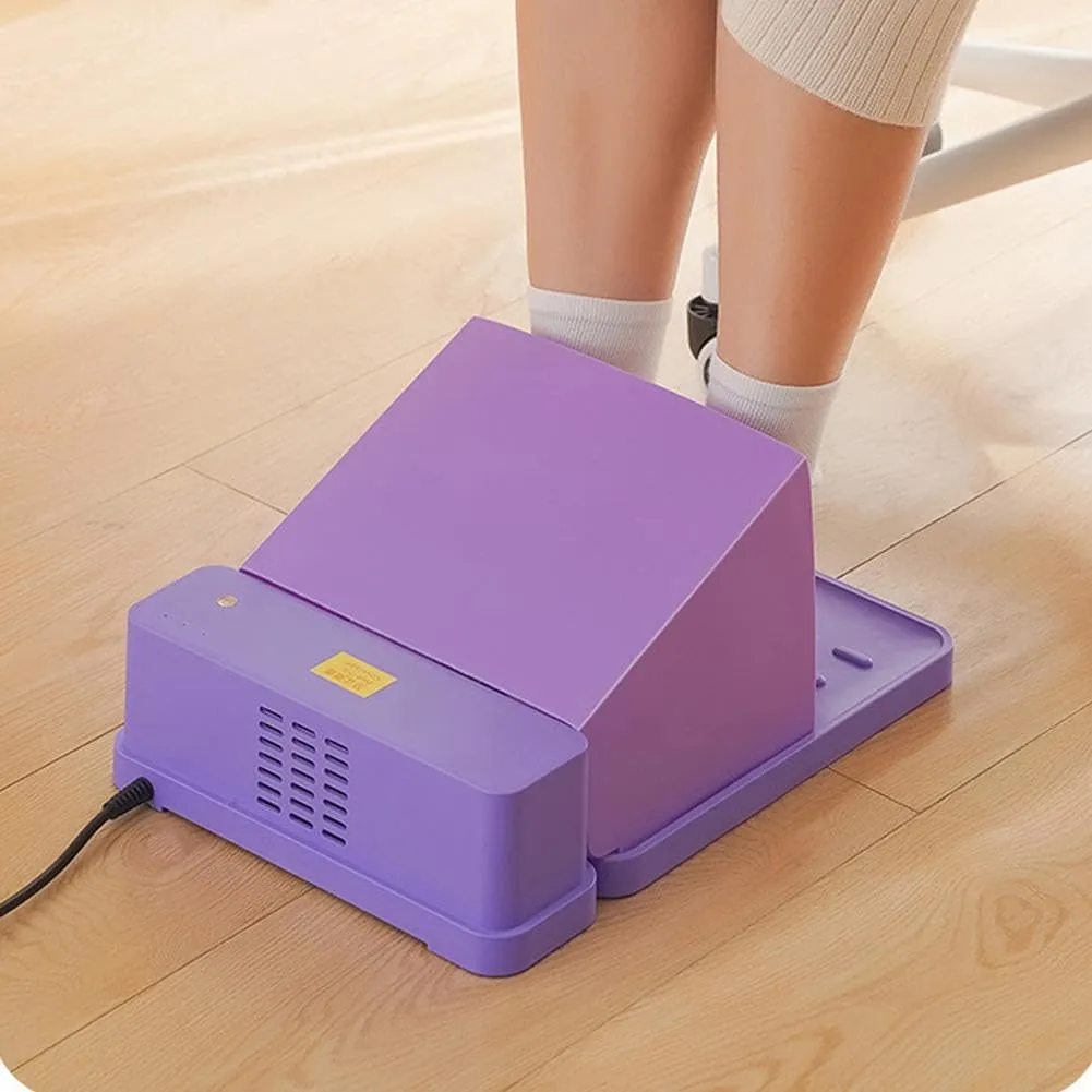Electric Foot Warmer, Portable Under Desk Heater for Home & Office, 2 in 1 Removable Foot and Hand Warmer for Women & Men, Compact Foot and Hand Warmer for Winter Xmas Gifts