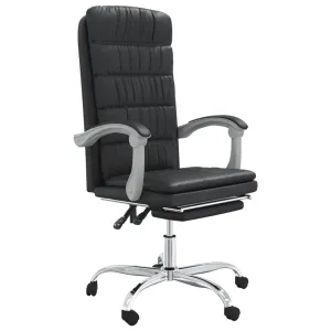 Ergonomic Office Chair Reclining Office Executive Chair Faux Leather