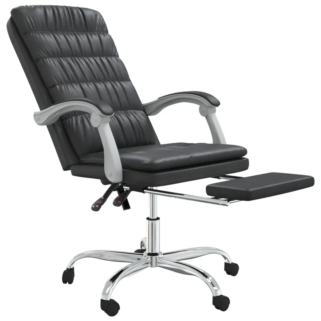 Ergonomic Office Chair Reclining Office Executive Chair Faux Leather