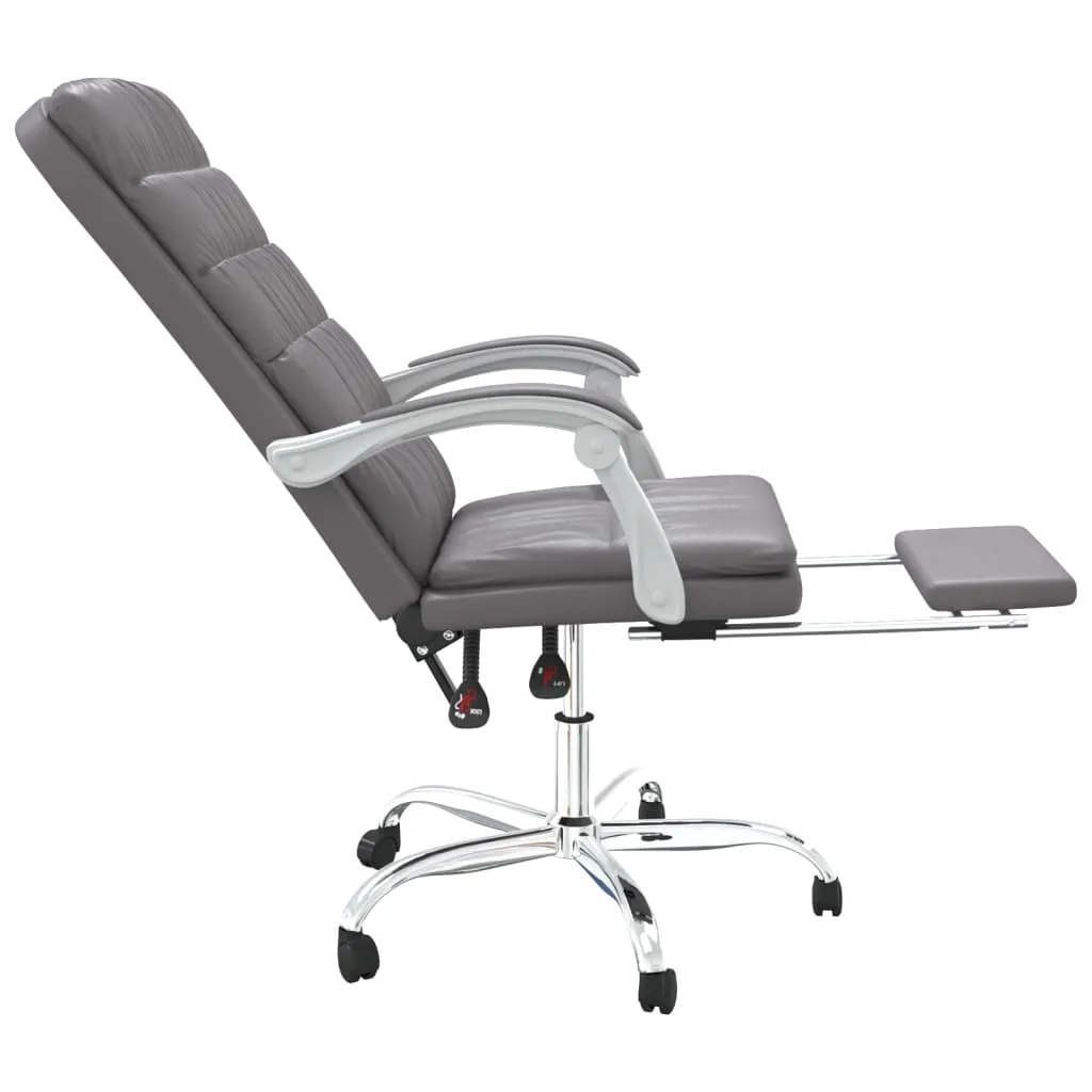 Ergonomic Office Chair Reclining Office Executive Chair Faux Leather