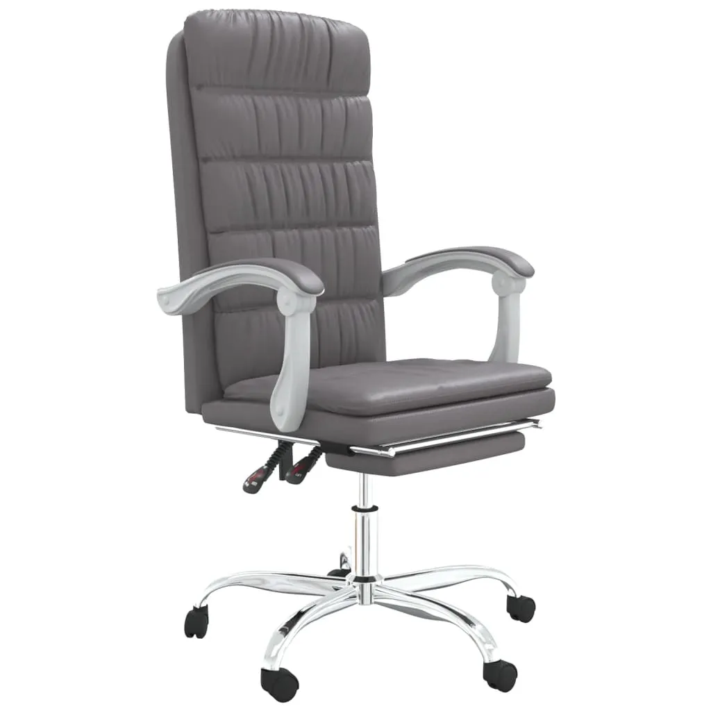 Ergonomic Office Chair Reclining Office Executive Chair Faux Leather