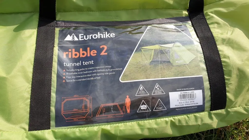 Eurohike Ribble 2 Tent