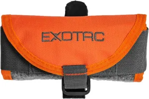 Exotac toolROLL Compact Carry Tool Storage Solution for Fire-Starting Gear, Knives, and Multi-Tools with Five Quick Access Elastic Mesh Slip Pockets and Hook and Loop Closure