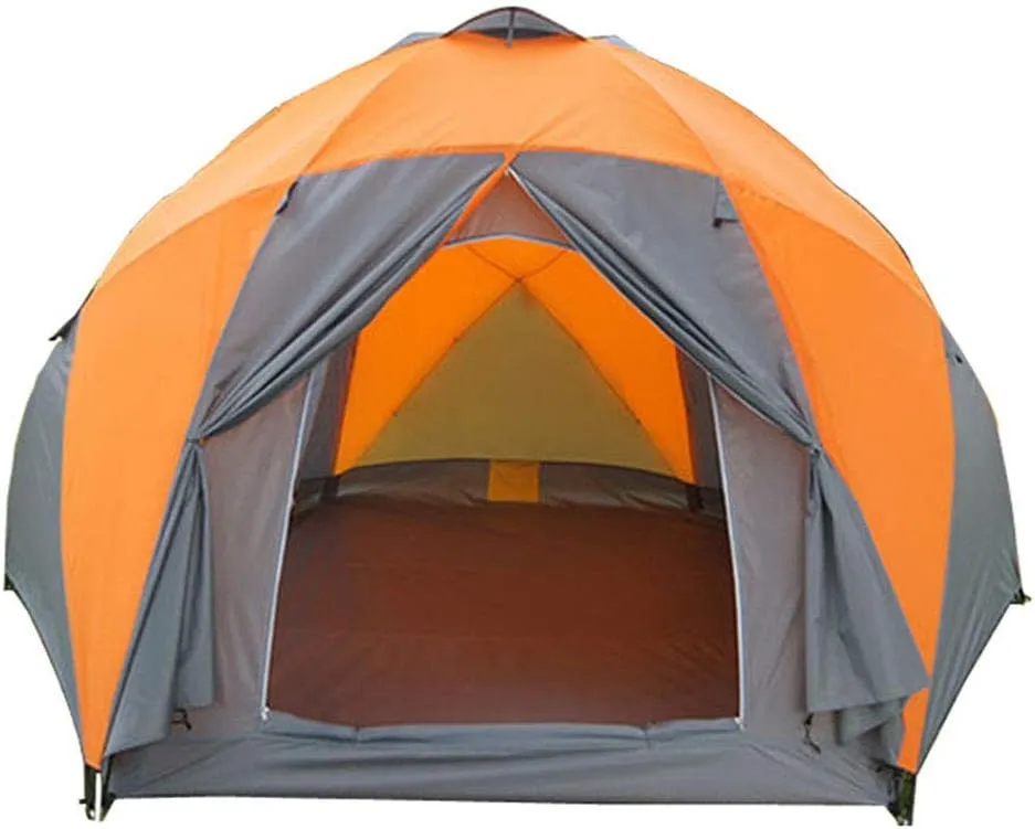 Extra Large Tent, Family Cabin Tents with Mesh, Waterproof, Double Layer,Big Tent for Outdoor, Picnic, Camping, Family, Friends Gathering