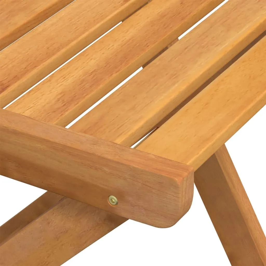 fire Pit Chairs,high Chair,Patio Furniture,Beach Chair,Folding Bistro Chairs 8 pcs Solid Wood AcaciaFor Gardens, patios, Balconies