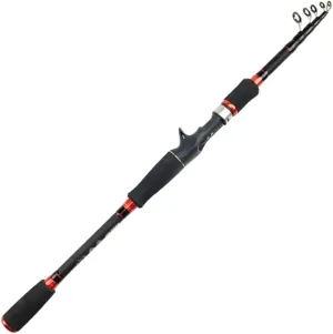 Fishing Rod Combos Travel Fishing Rod Spinning Casting Rod 1.8M 2.1M 2.4M 2.7M Carbon Rod Telescopic Fishing Rod Fishing Tackle Fishing Gear Set (Gun Handle 1.8m)