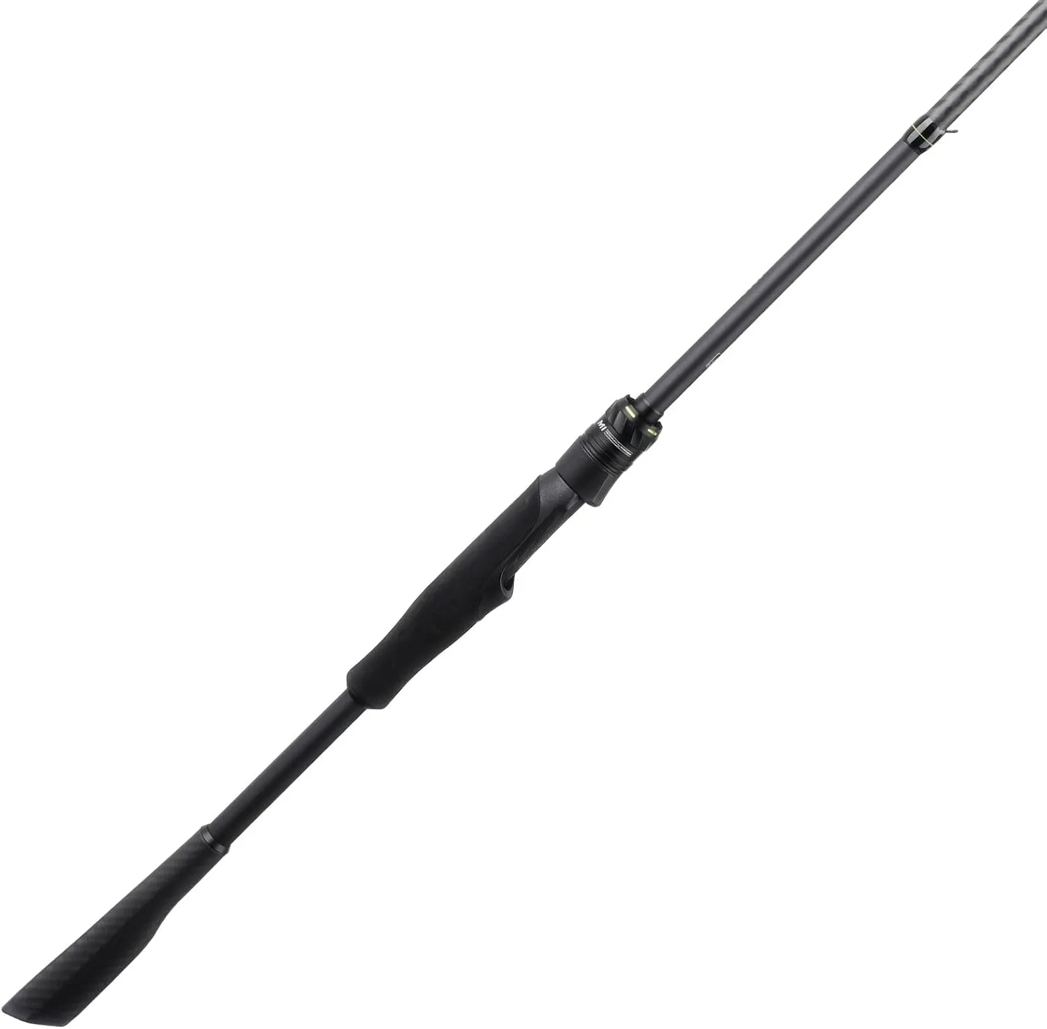 Fishing Rod, M1 Series Spinning & Baitcaster Rod 24T Carbon Fiber One Piece or Two-Piece Rod Fast/Moderate Fast Action Fuji O A Guide Rings Cabon Fiber Handle EVA Grip