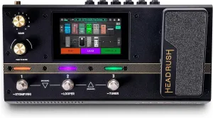 Flex Prime - Guitar and Bass Multi Effects Pedal and Amp Modeling Processor with Touchscreen, Looper, Wi-Fi, Bluetooth, IR Loader, USB, Lessons