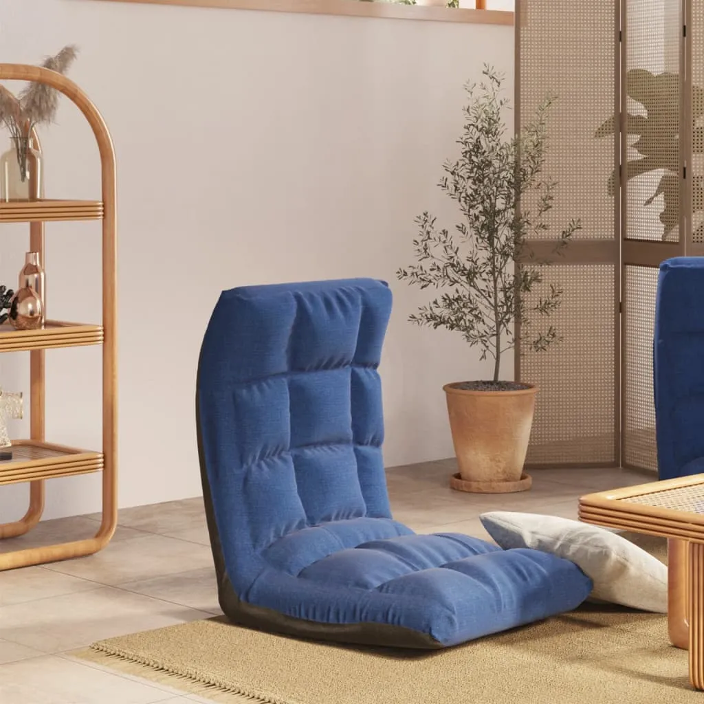 Floor Chair Lounge Chair Chaise Lounge Folding Floor Lounger Fabric