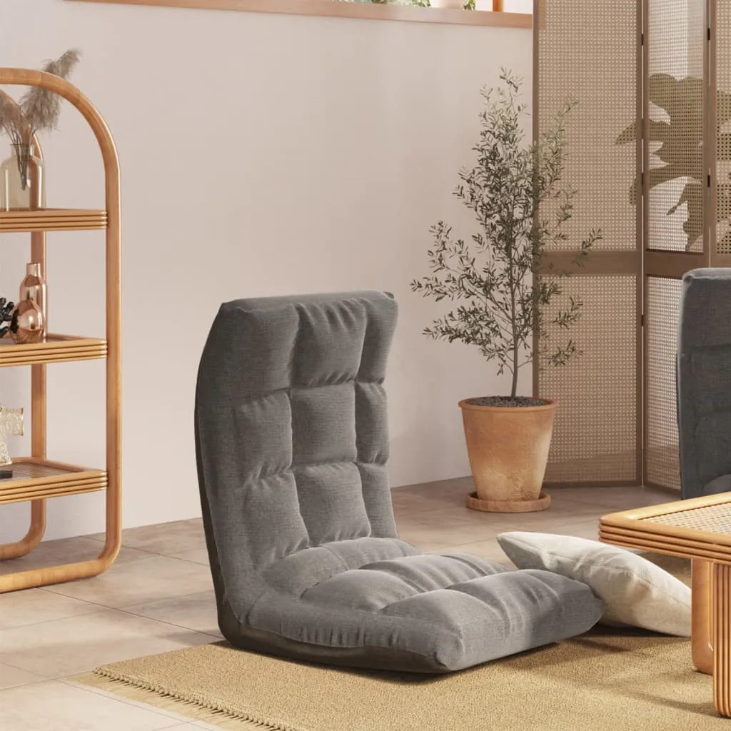 Floor Chair Lounge Chair Chaise Lounge Folding Floor Lounger Fabric