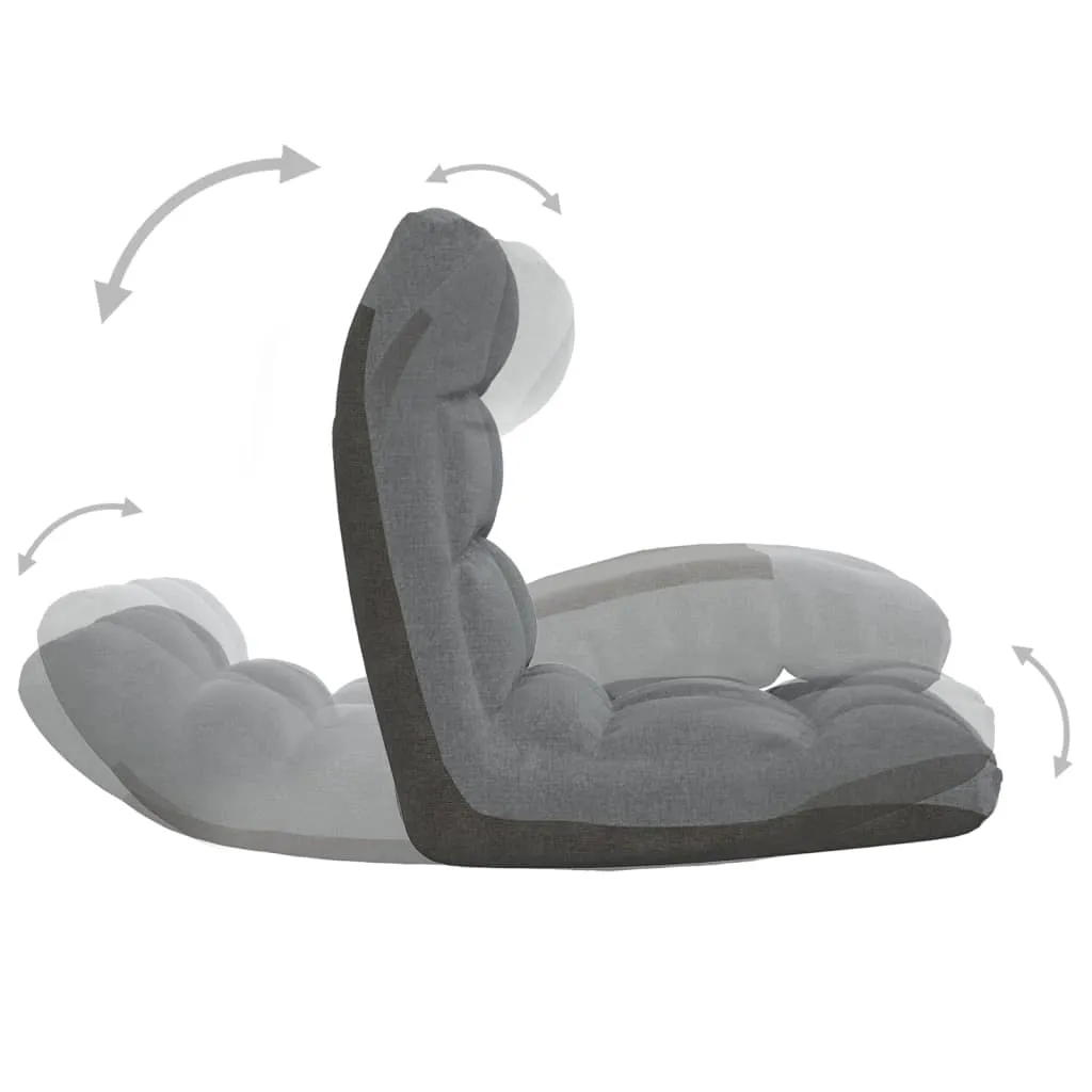 Floor Chair Lounge Chair Chaise Lounge Folding Floor Lounger Fabric