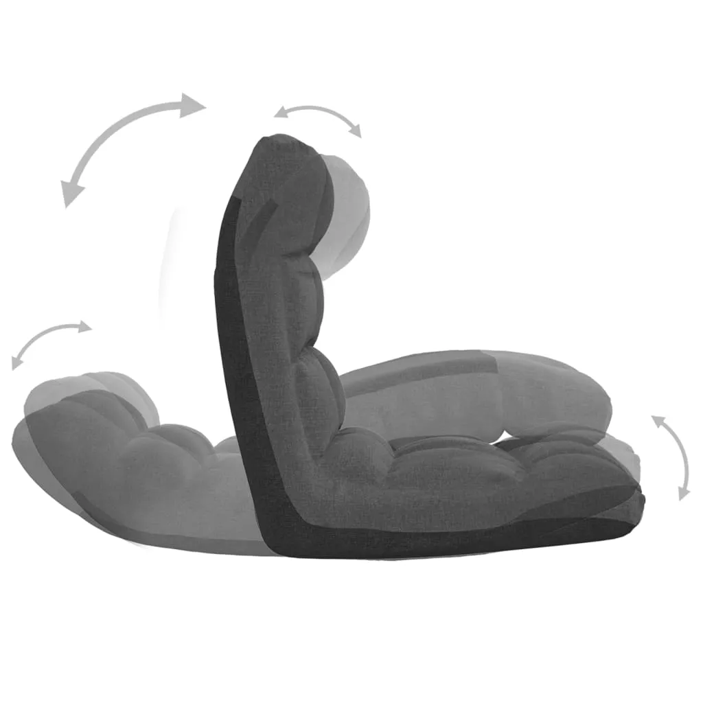 Floor Chair Lounge Chair Chaise Lounge Folding Floor Lounger Fabric
