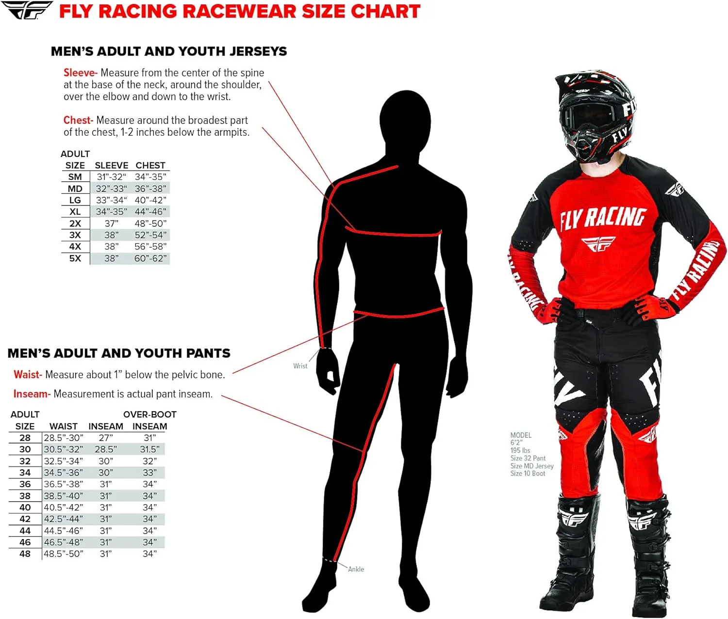 Fly Racing Kinetic Mesh Adult Moto Gear Set - Pant and Jersey Combo