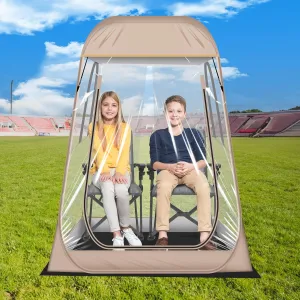 FOCHIER F Sports Tent Instant Pop Up Tent Shelter 62" x 50" x 50" Bubble Tent 2 Person with Top Cover and Floor Mat Portable Carrying Bag for Outdoor Camping Fishing Cheering Parades