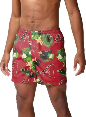 FOCO Men's MLB Team Logo Shorts Bathing Suit Swimming Trunks