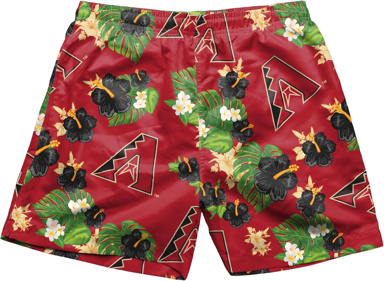 FOCO Men's MLB Team Logo Shorts Bathing Suit Swimming Trunks