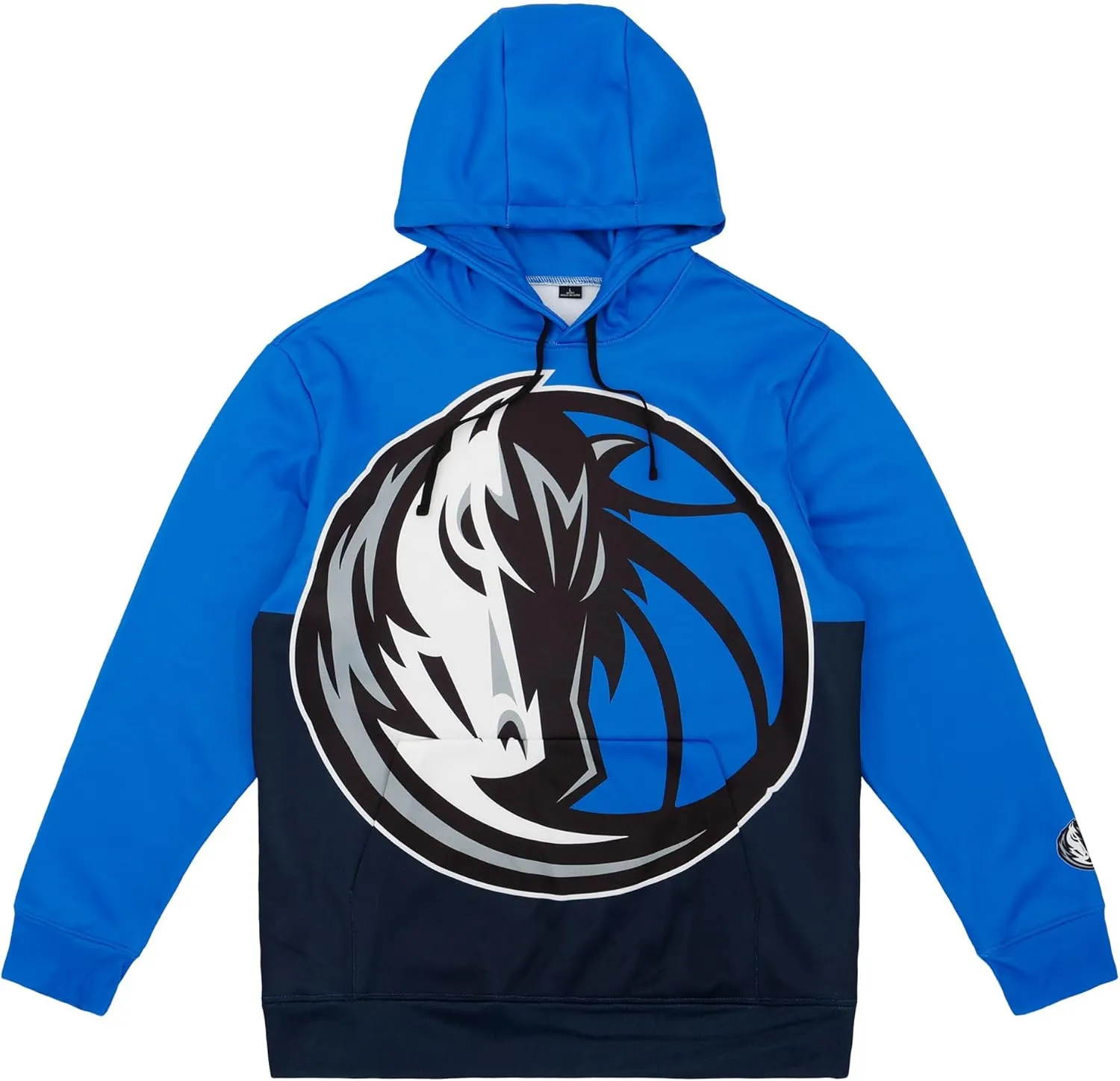 FOCO Men's NBA Team Logo Fashion Long Sleeve Pullover Hoodie