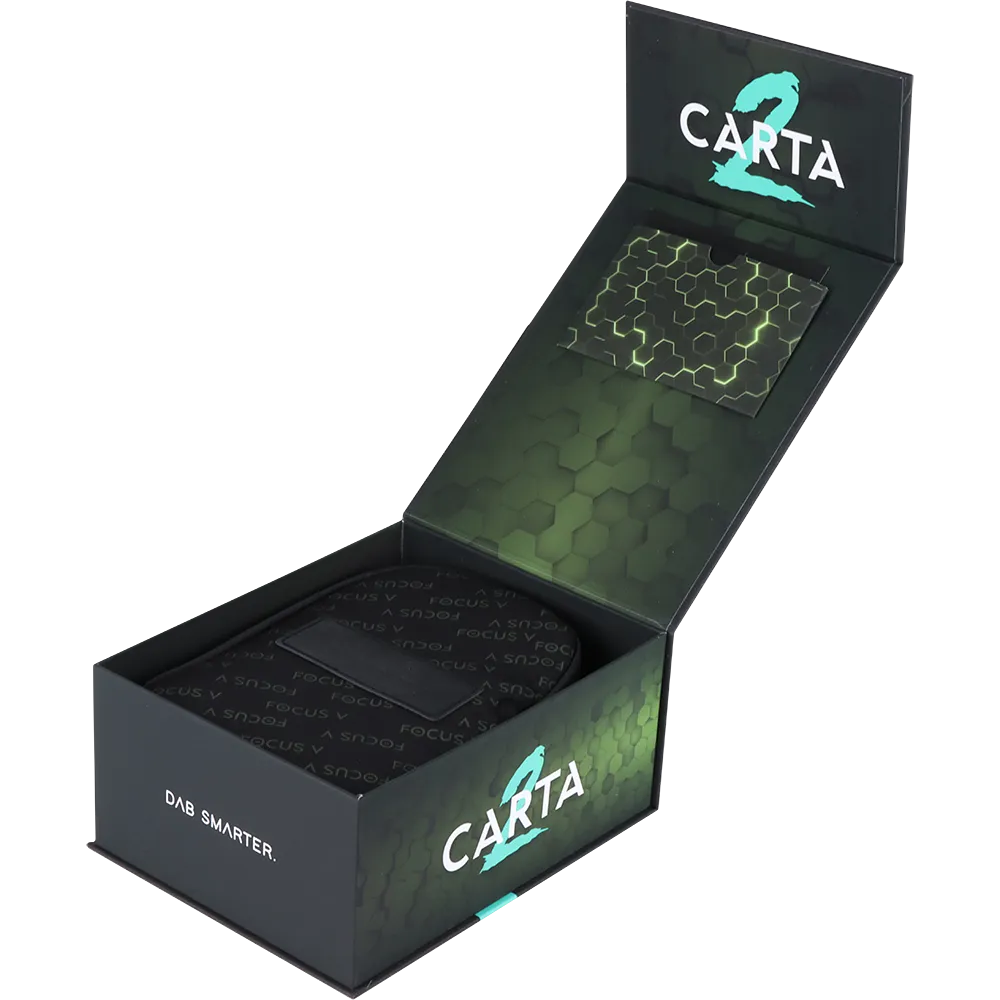 Focus V Carta 2 MAX Electric Dab Rig & Saber Hot Knife Deluxe Kit
