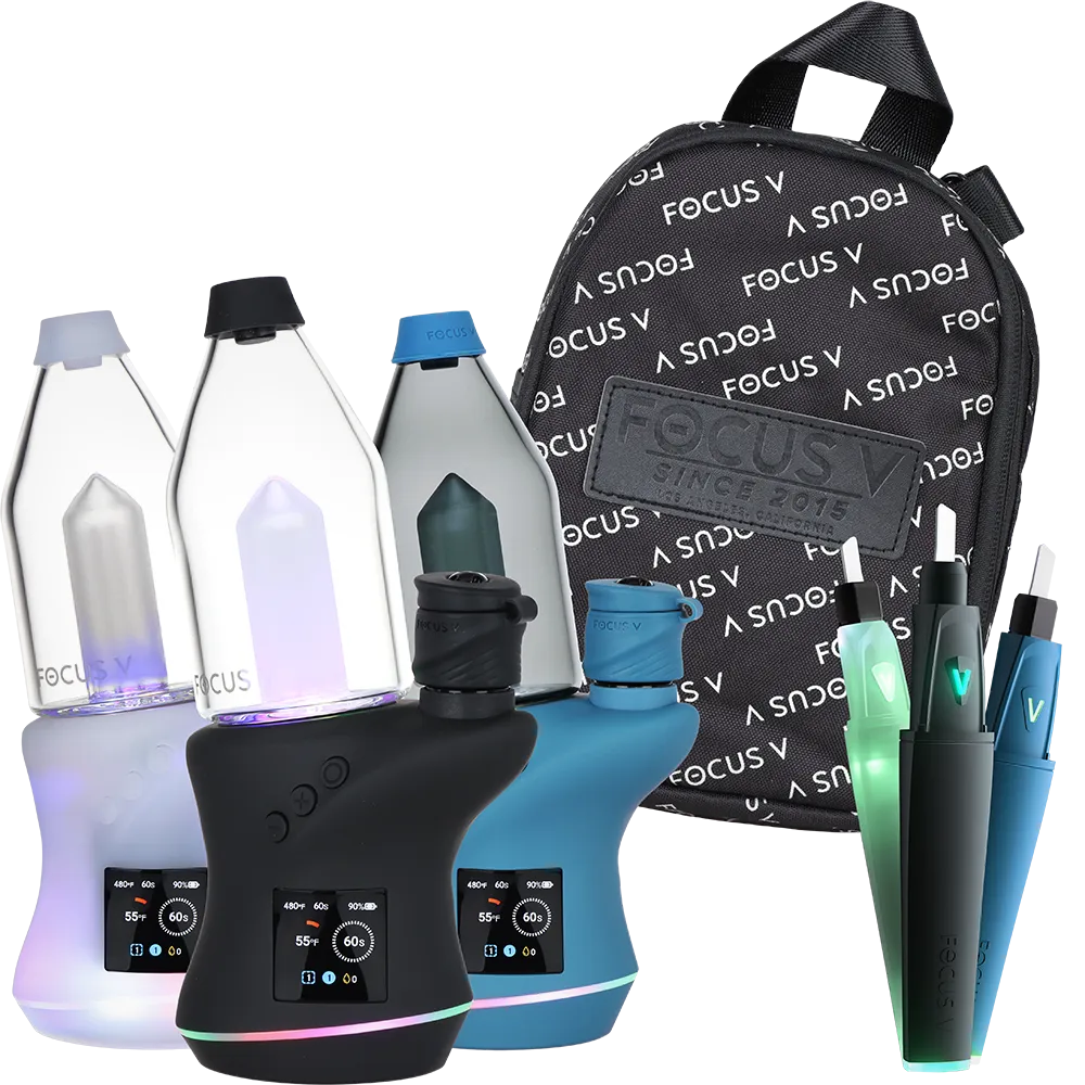 Focus V Carta 2 MAX Electric Dab Rig & Saber Hot Knife Deluxe Kit
