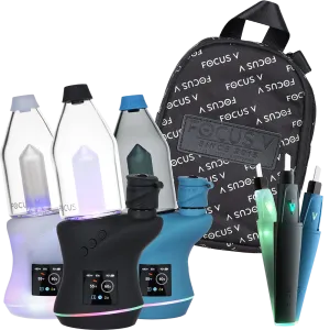 Focus V Carta 2 MAX Electric Dab Rig & Saber Hot Knife Deluxe Kit