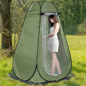 Foldable Privacy Tent for Portable Toilet, Shower & Changing Room – Lightweight, Easy Setup Outdoor Shelter for Camping, Beach, and Travel
