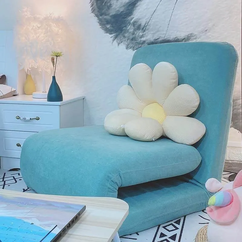 Foldable Single Sofa Bed Chair - Lazy Floor Seating