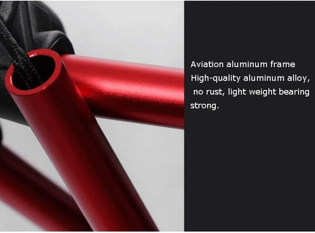 Folding Camping Chair Portable Camping Chair Outdoor Lightweight Aluminum Moon Chair Leisure Camping Fishing Chair Folding Stool Indoor Outdoor Folding Chair
